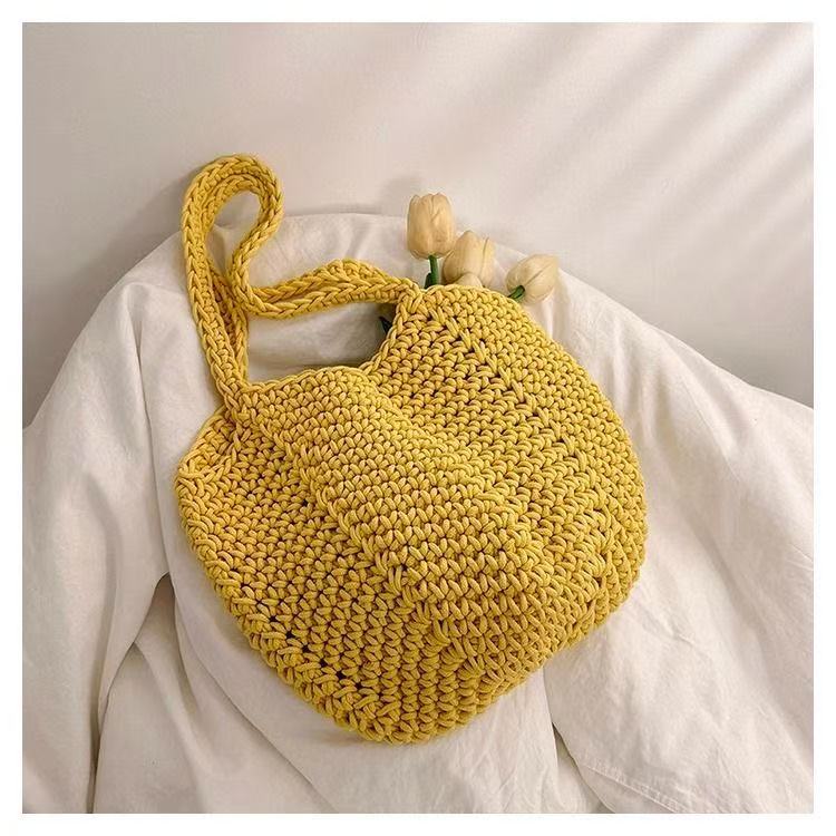 Trendy, Handmade Crochet Bag LoungeYard — product view 4