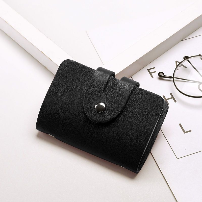 Premium Genuine Leather Card Holder LoungeYard — product view 4