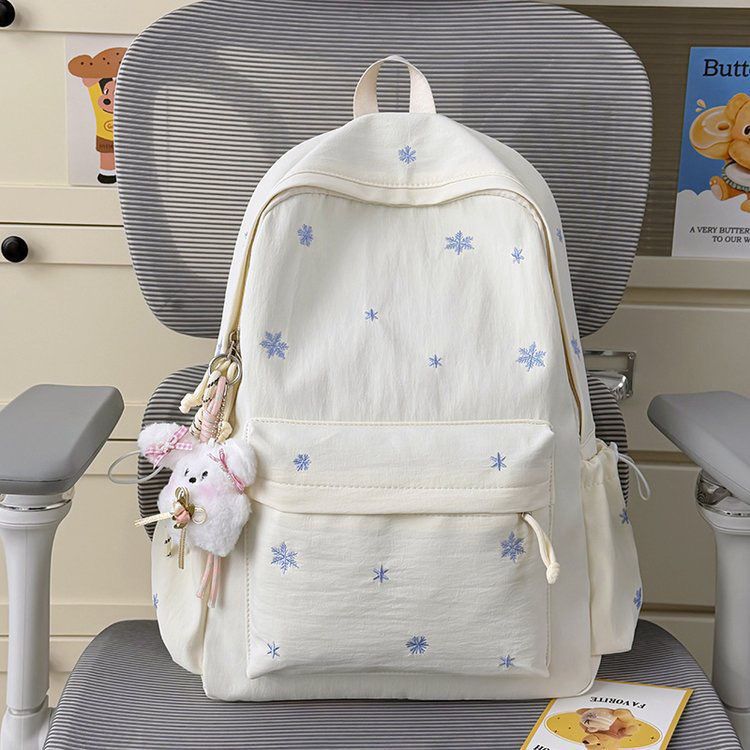 Playful backpack with fine embroidery LoungeYard — product view 7