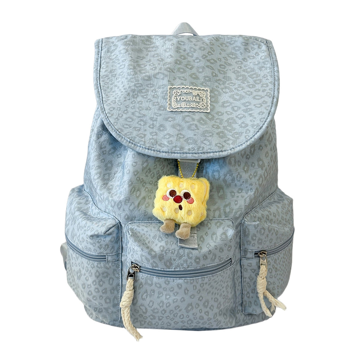 Practical Casual Patterned Backpack LoungeYard — product view 5