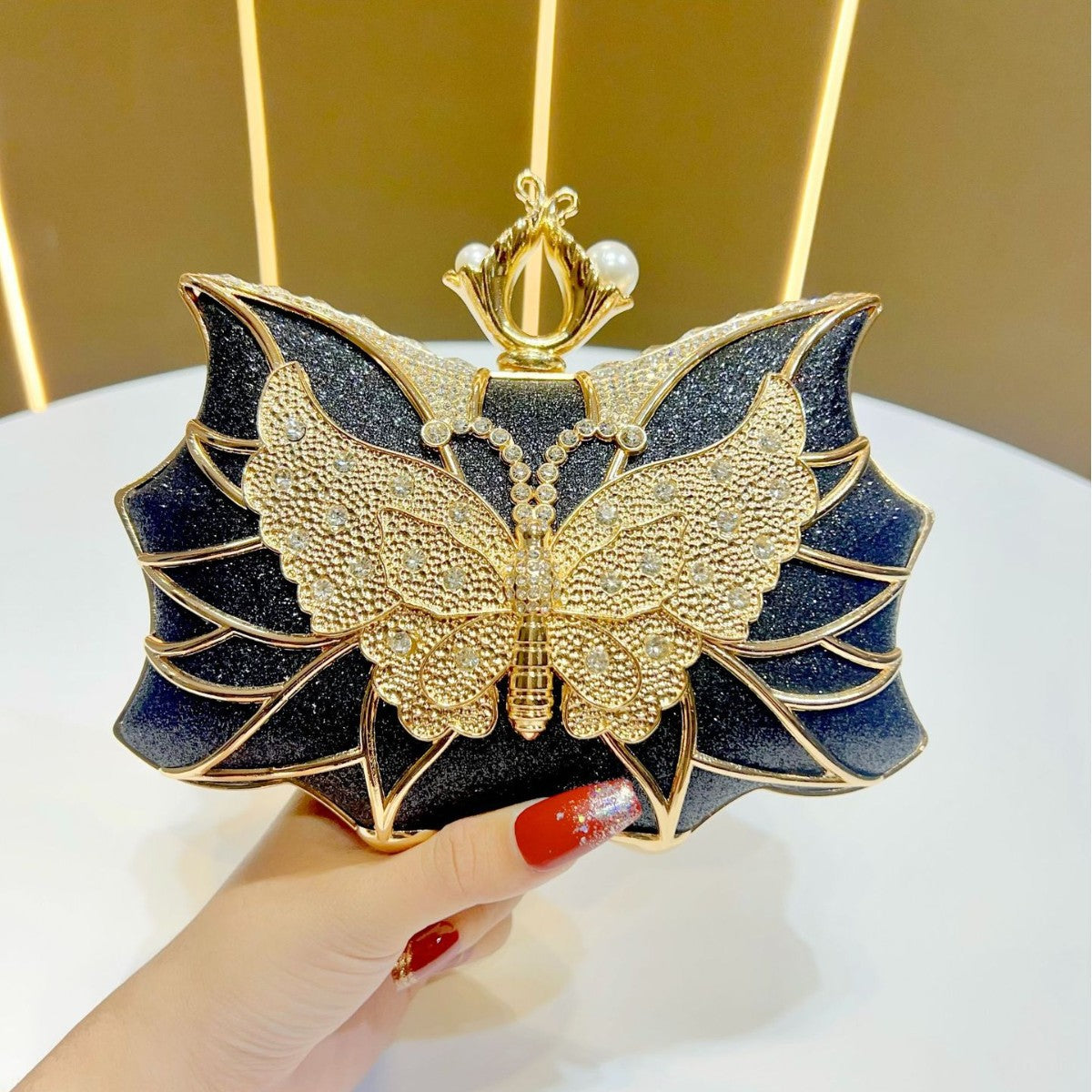 Butterfly-Inspired Evening Clutch — product view 7