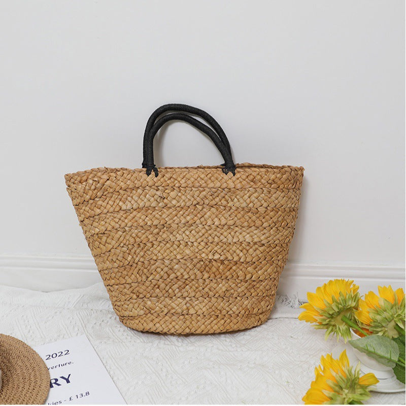 Large basket bag with sturdy handles LoungeYard — product view 2