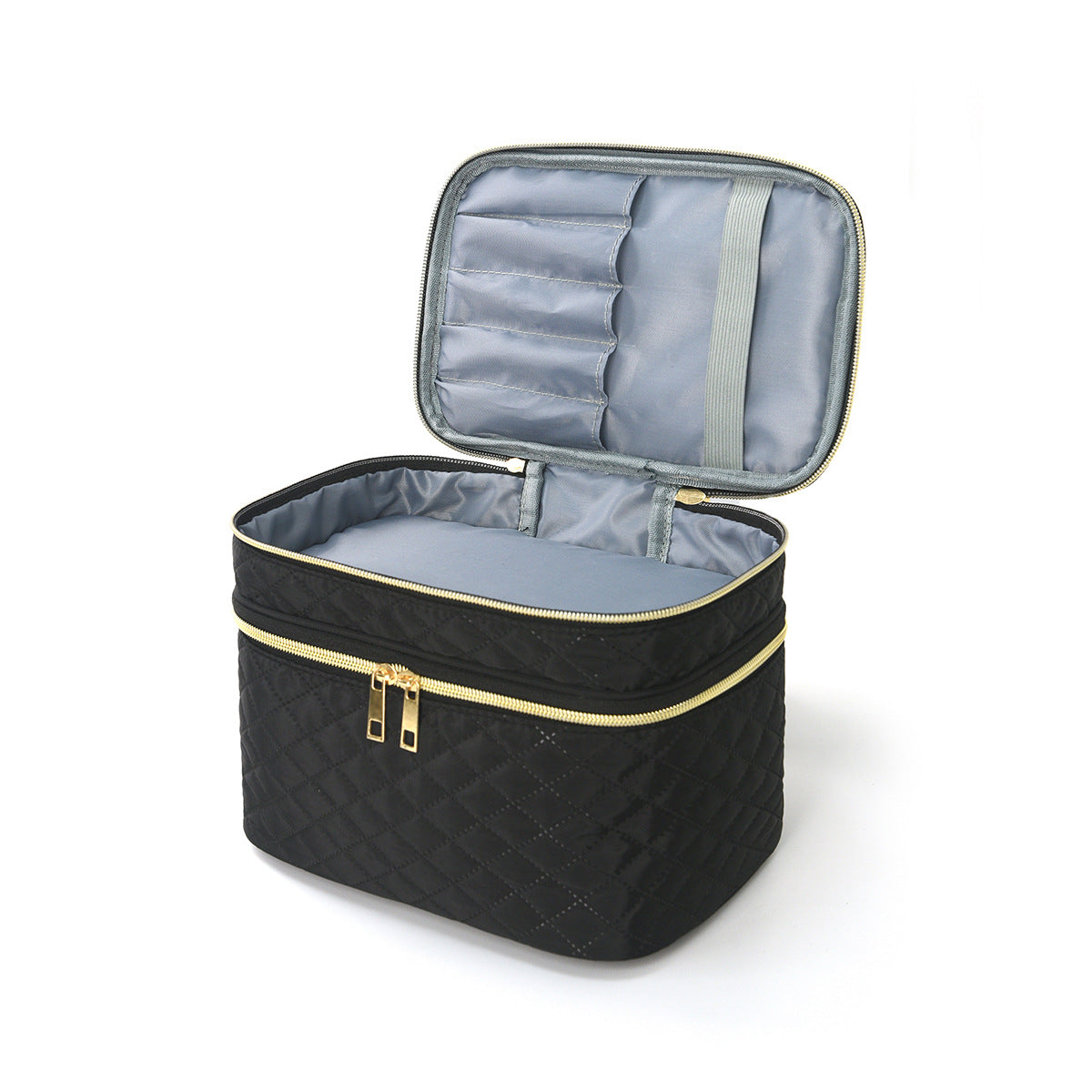 Cosmetic organizer bag with double compartment system LoungeYard — product view 2