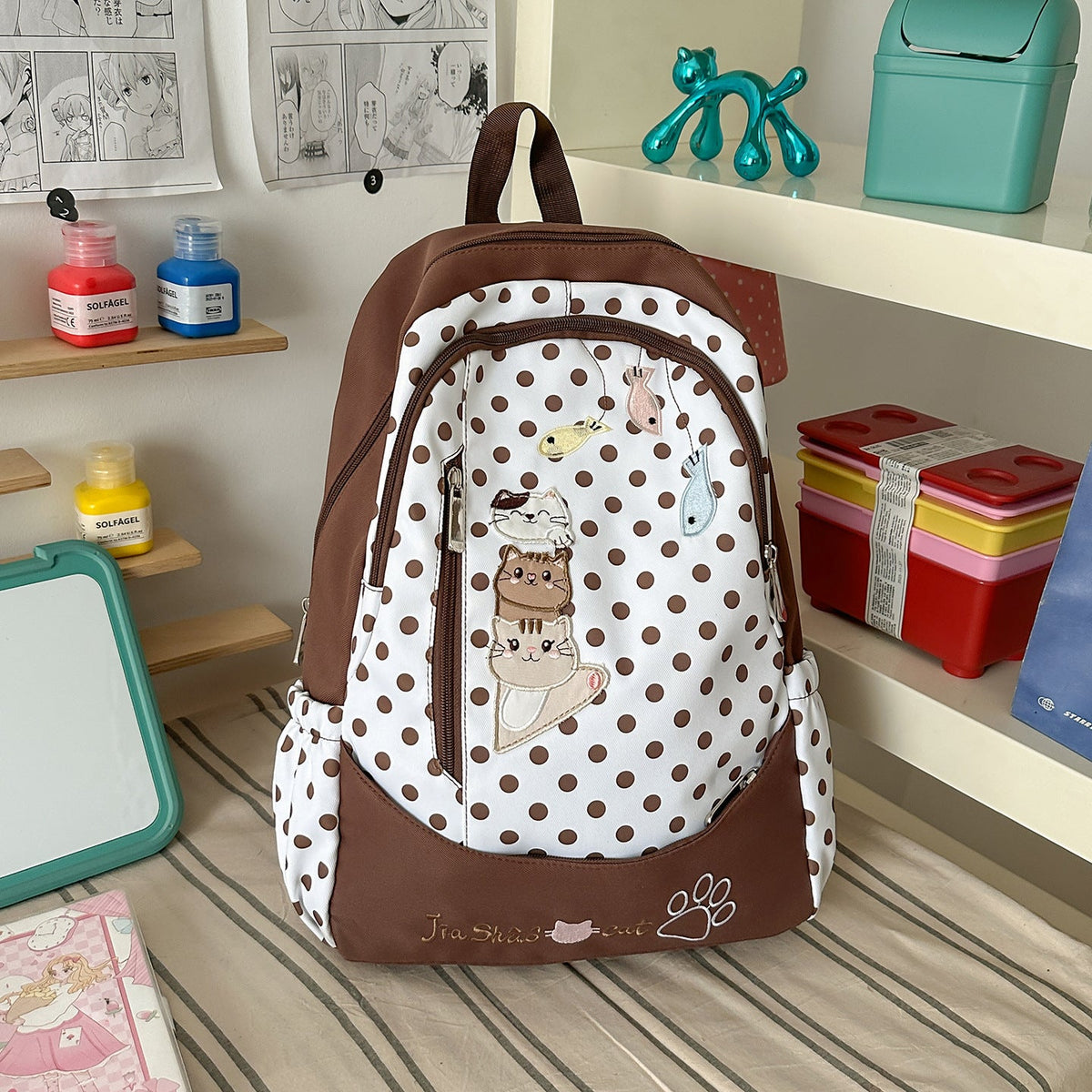 Playful Animal-Themed School Backpack LoungeYard — product view 7