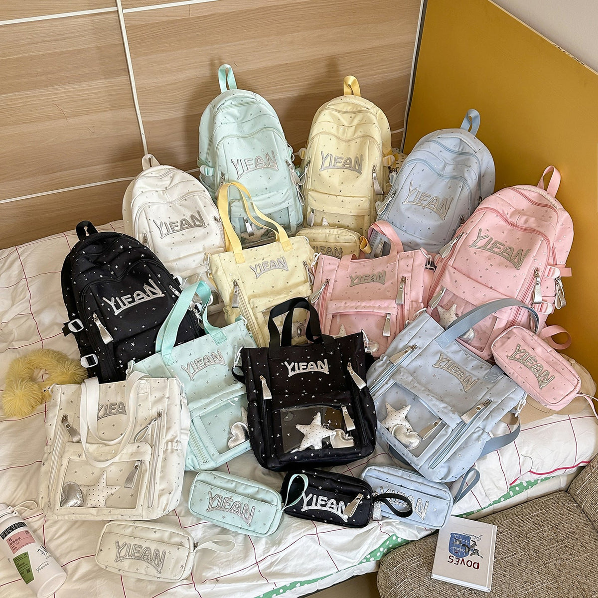 Lightweight Multi-Pocket Casual Tote Bag LoungeYard — product view 4
