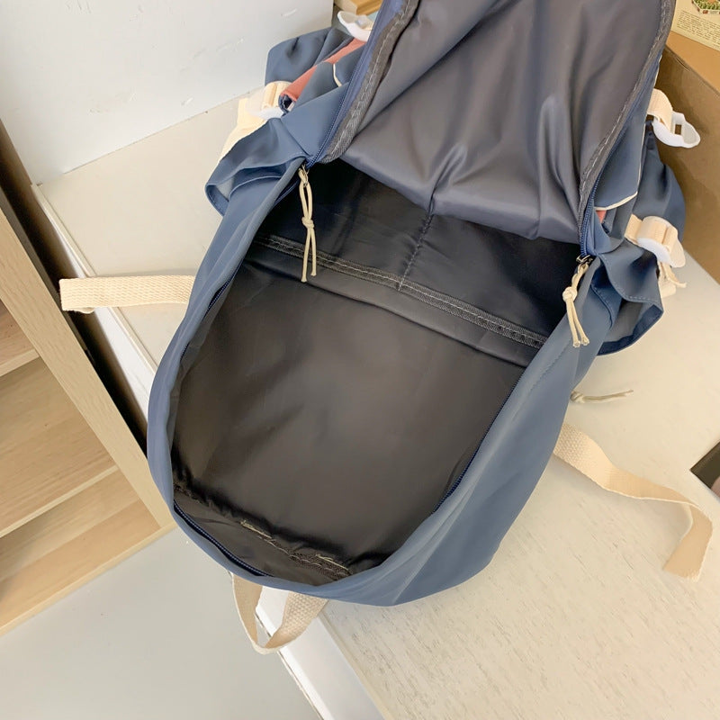 Leisure backpack with practical storage pockets LoungeYard — product view 4