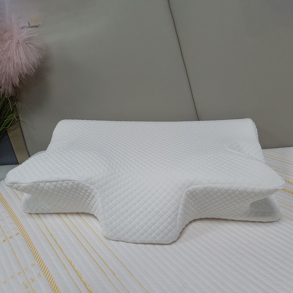 Ergonomic Sleep Pillow With Optimal Neck Support LoungeYard — product view 2