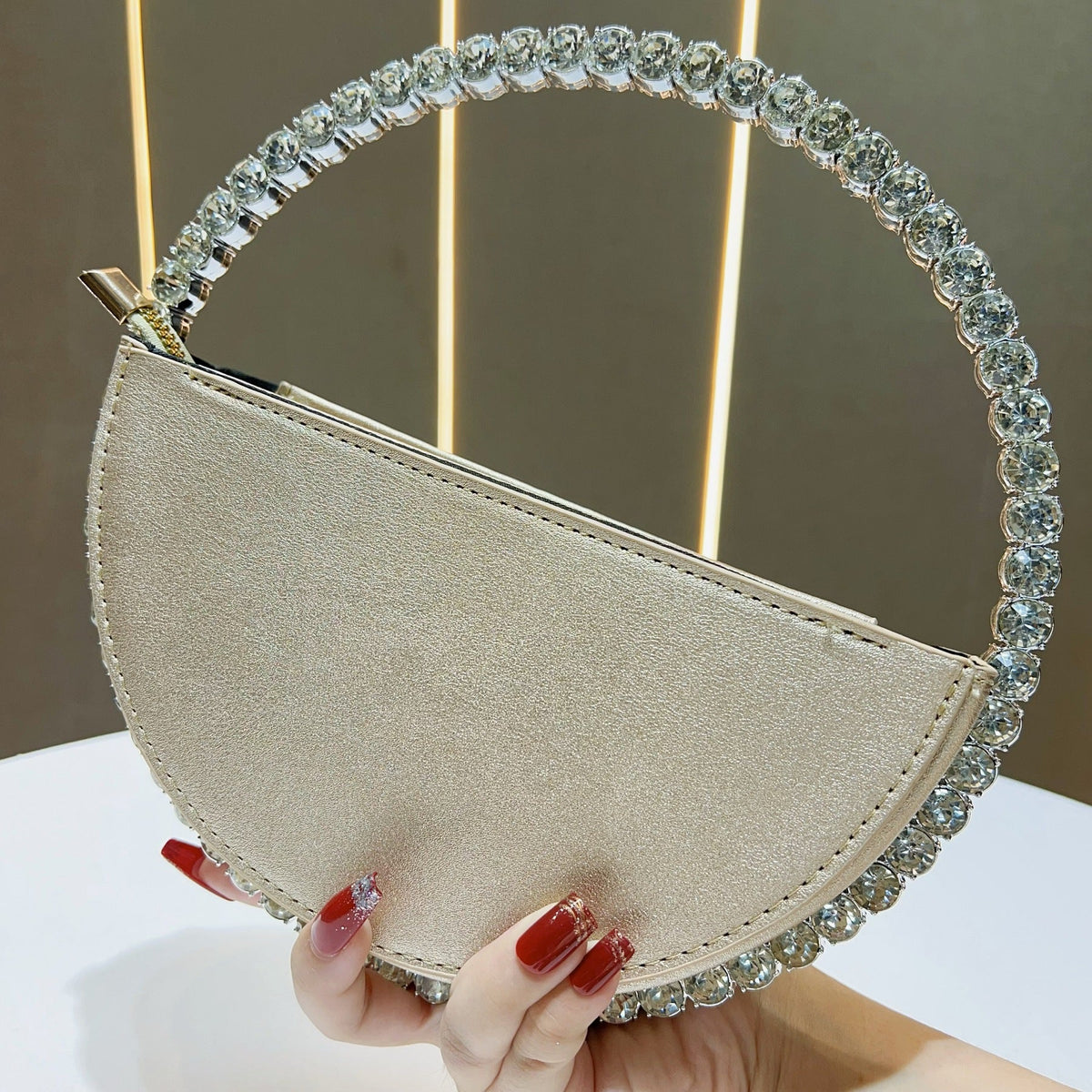 Crystal-Handled Evening Purse — product view 6