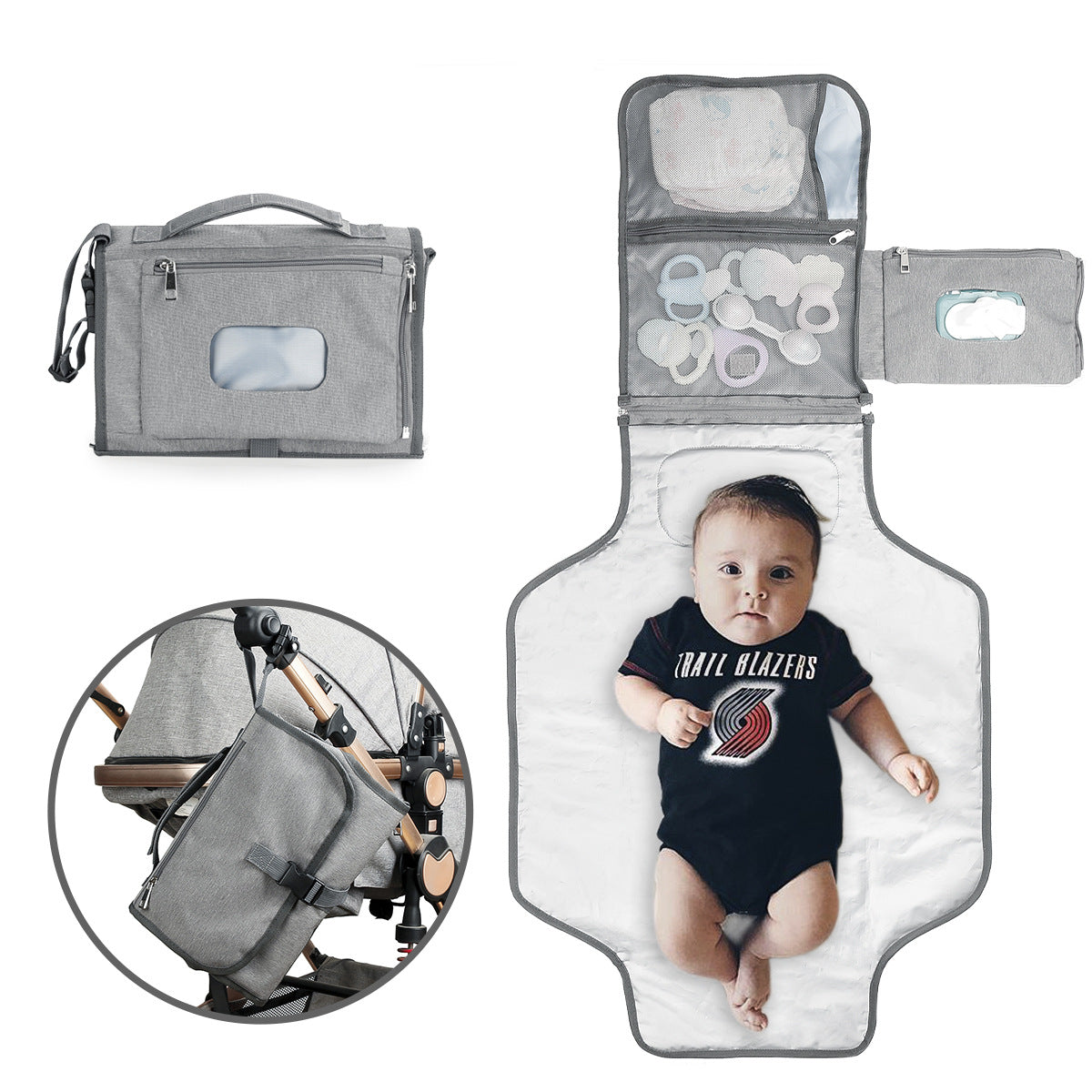 Practical Diaper Bag LoungeYard — product view 1