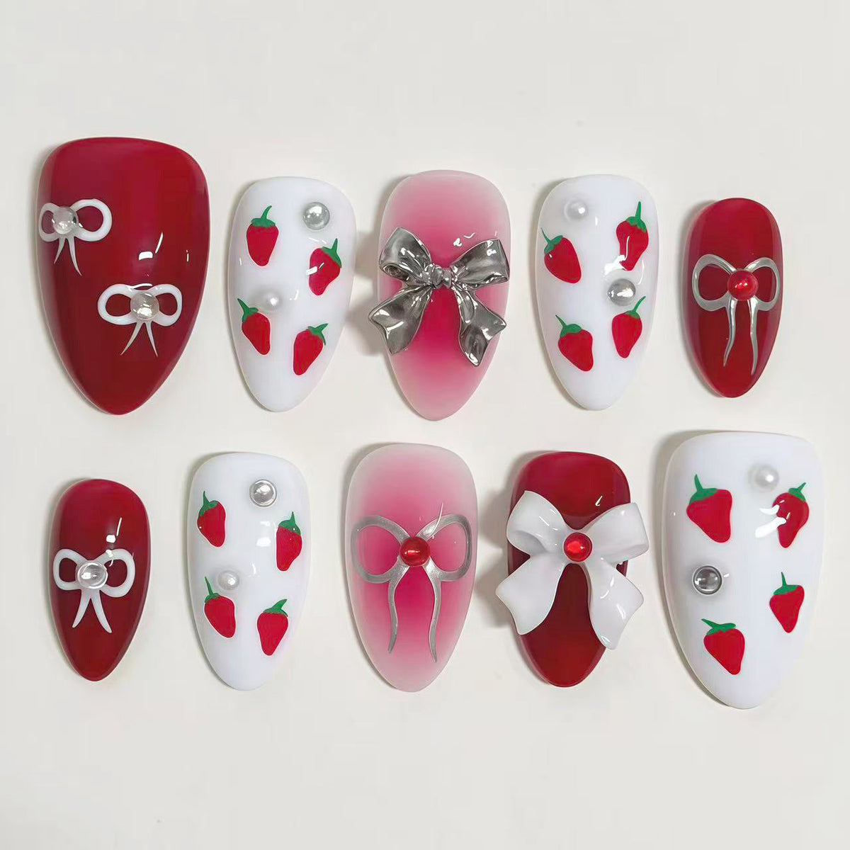 Decorative Press-On Nail Art Set 1790746252 — product view 1