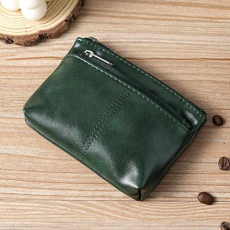 Compact Zippered Coin Pouch — product view 4