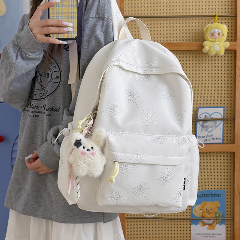 Chic Patterned School Backpack LoungeYard — product view 3