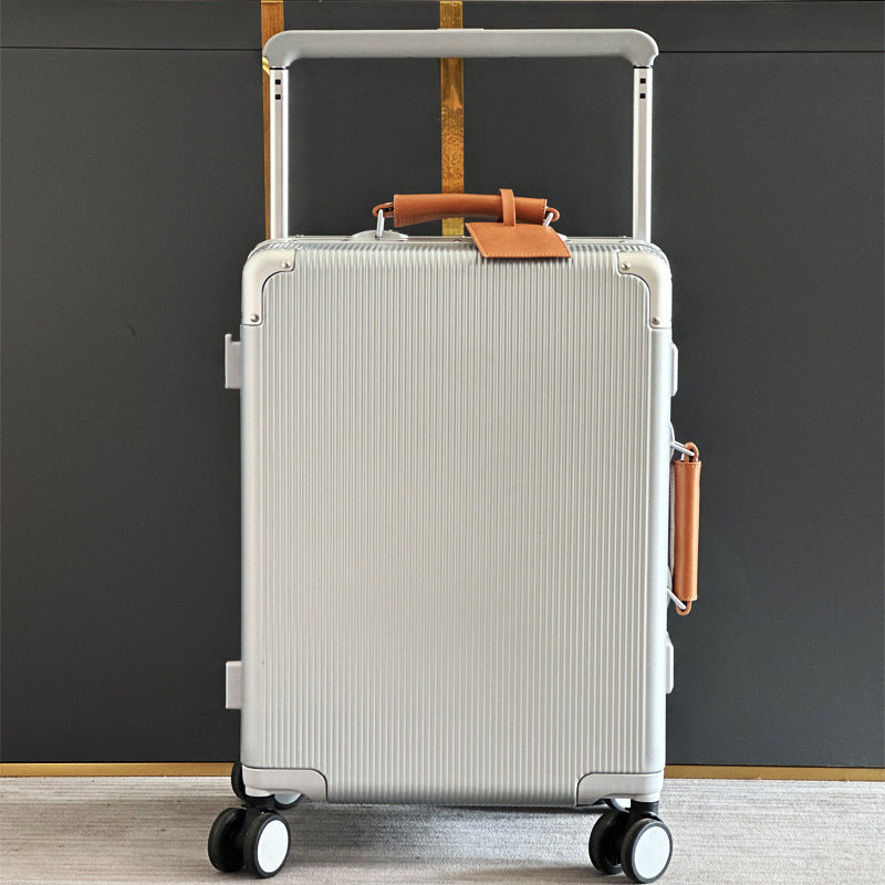 Elegant Hard-Shell Rolling Travel Case — product view 4