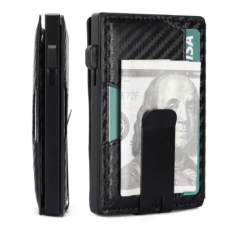 Slim Carbon Fiber Wallet LoungeYard 1790153004 — product view 1