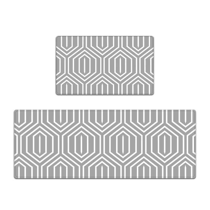 Artistic Geometric Pattern Area Mat Set Bowlift — product view 7