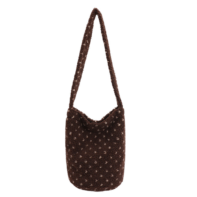 Soft Plush Utility Shoulder Bag — product view 2