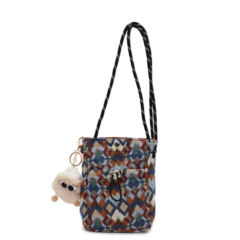 Geometric Pattern Crossbody Bag — product view 5