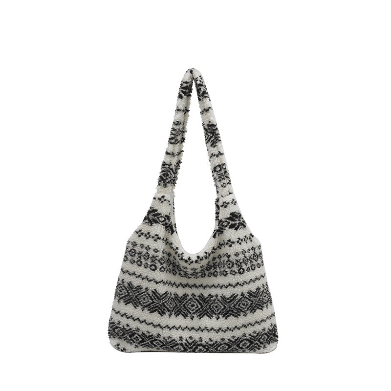 WoBohemian Knit Hobo Bag LoungeYard — product view 6