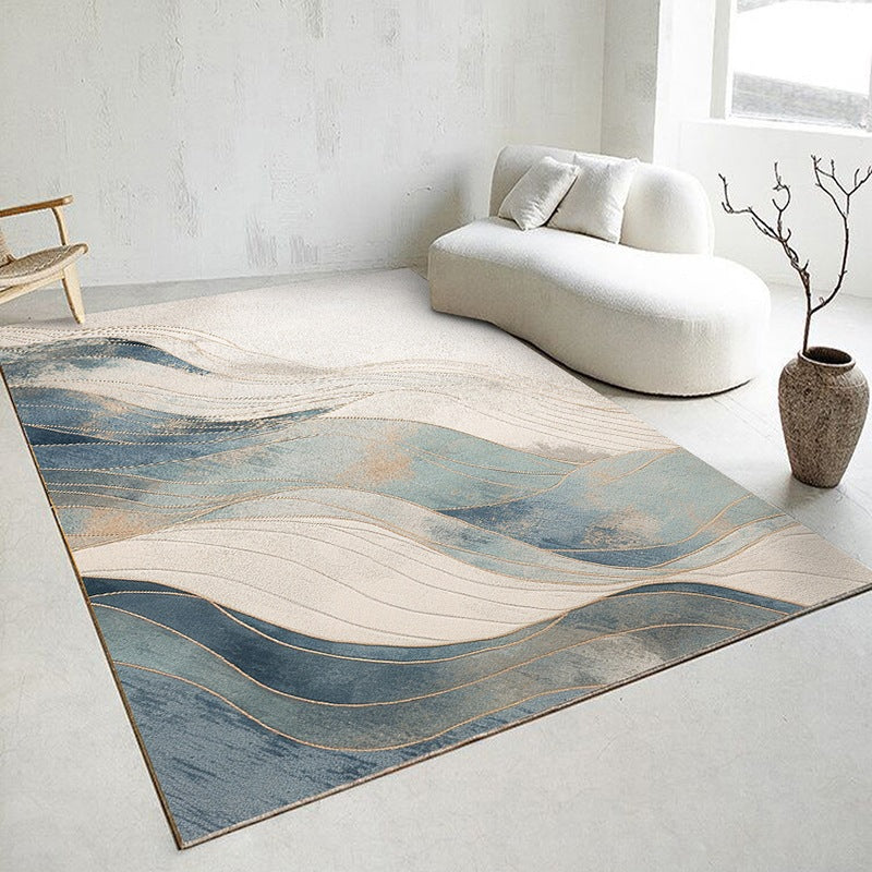 Geometric Pattern Area Rug Bowlift — product view 7