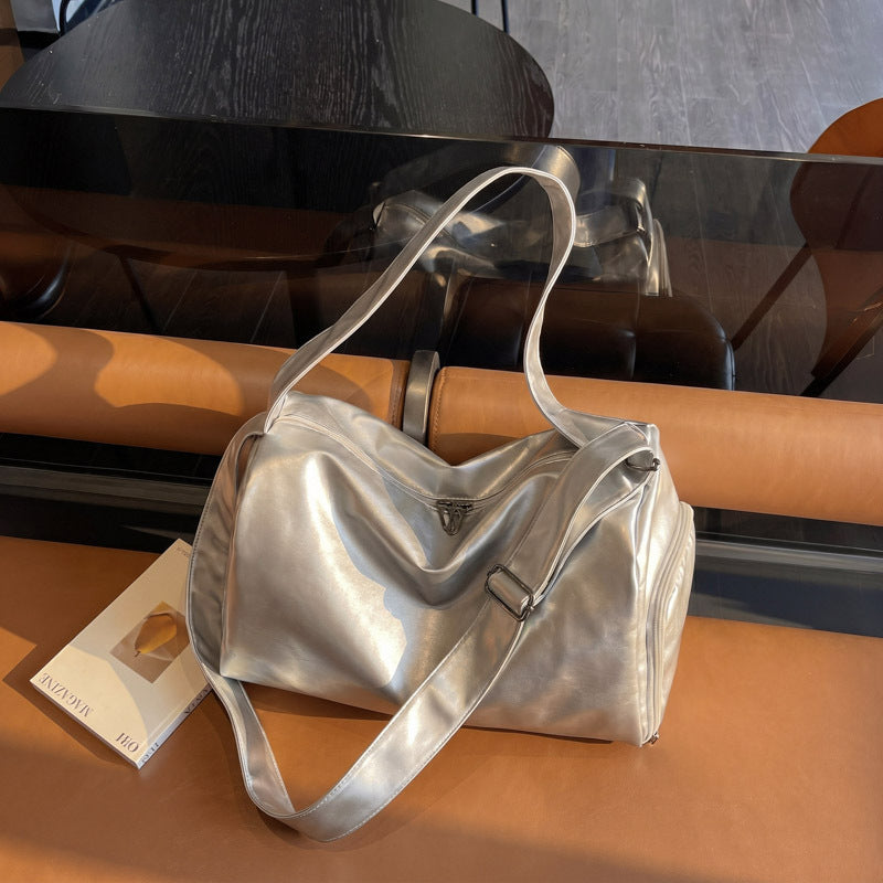 Sporty Weekend Duffel with Durable Exterior Material LoungeYard — product view 1