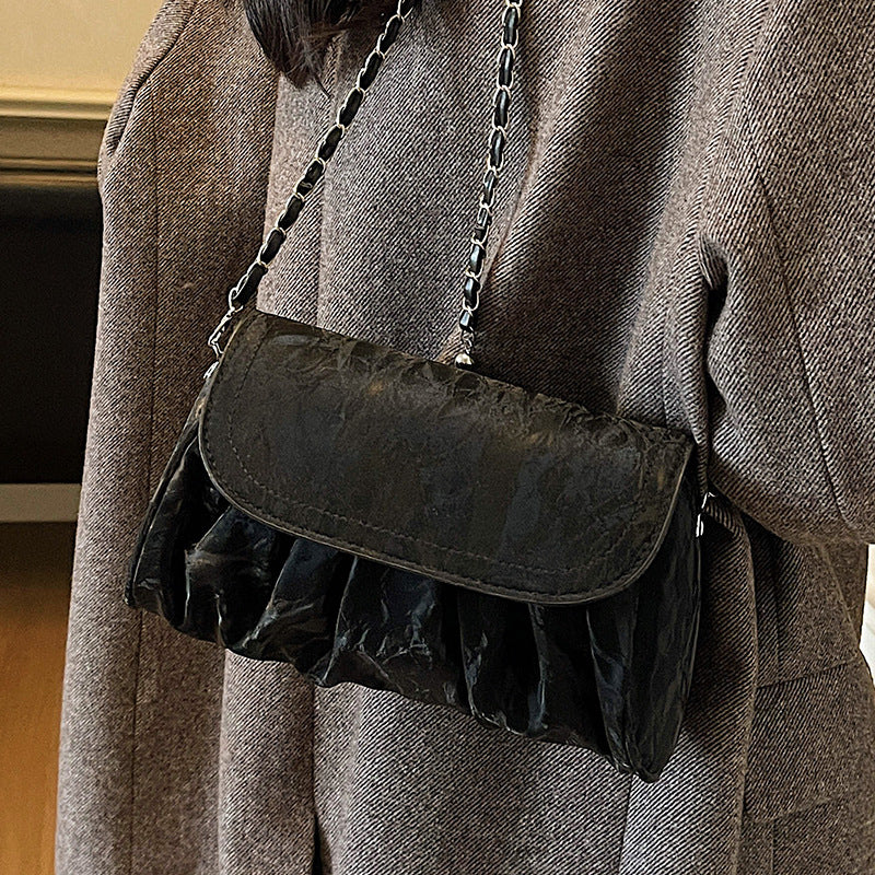 Ruffled Evening Handbag — product view 3