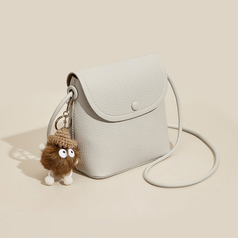 Compact Textured Crossbody Bag LoungeYard — product view 5
