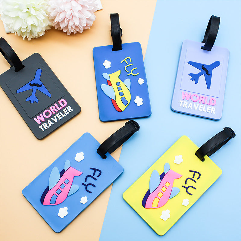 Unisex Whimsical Road-Themed Luggage Tag LoungeYard — product view 7