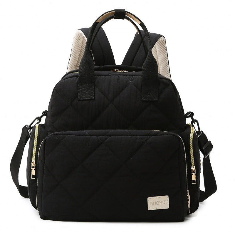 Stylish Quilted Work Backpack LoungeYard — product view 7
