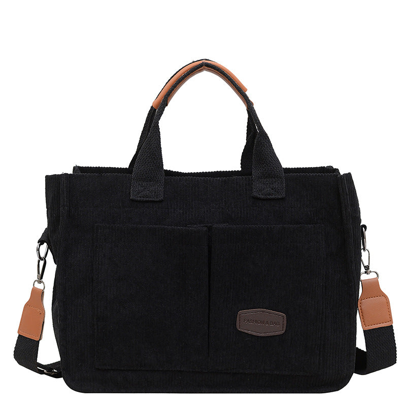 Casual Textured Shoulder Tote — product view 2