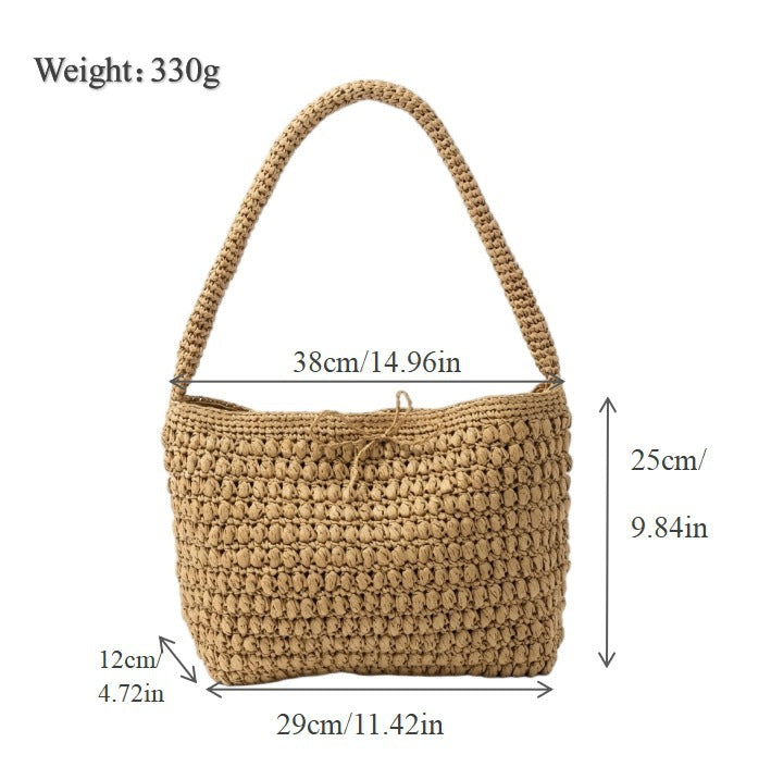 Handmade Macrame Bag LoungeYard — product view 7