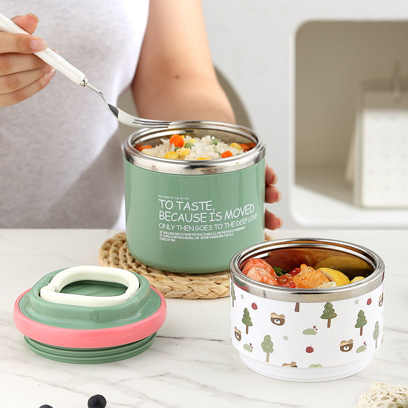 Insulated Food Jar with Handle — product view 4