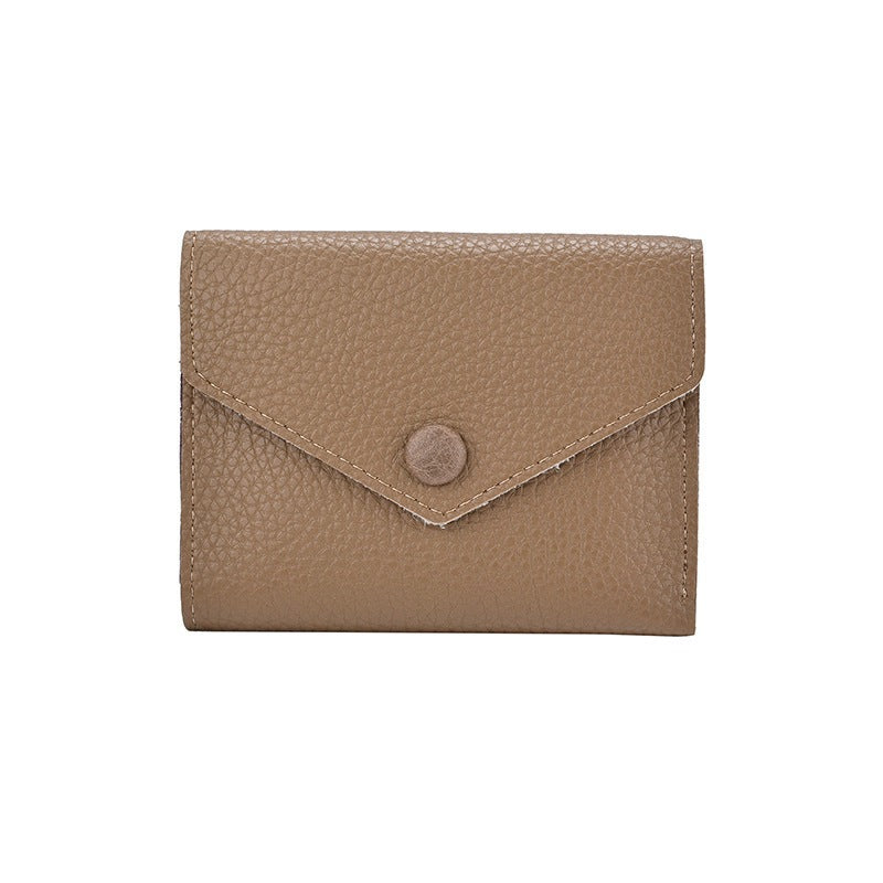 Premium Textured Leather Coin Wallet LoungeYard — product view 5