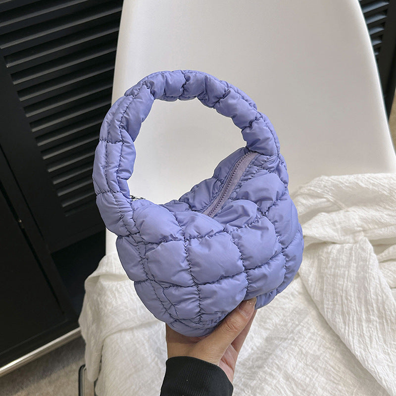 Quilted Puffer Handbag — product view 3