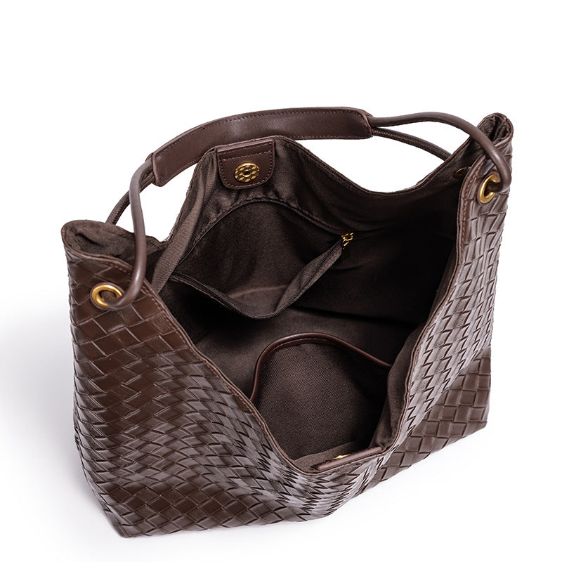 Stylish Woven Hobo Handbag LoungeYard — product view 4