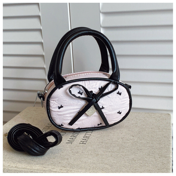 Quilted Mini Handbag with Heart Detail LoungeYard — product view 7