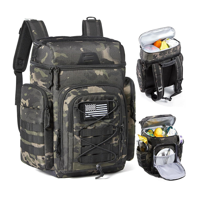 Multifunctional backpack with cooler bag LoungeYard — product view 6
