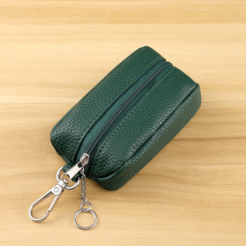 Compact Multifunctional Zippered Coin Pouch — product view 4