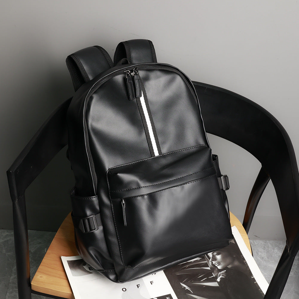 Stylish backpack with USB port LoungeYard — product view 3