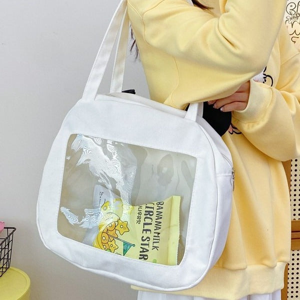 Cute Panda-Themed Shoulder Tote — product view 5