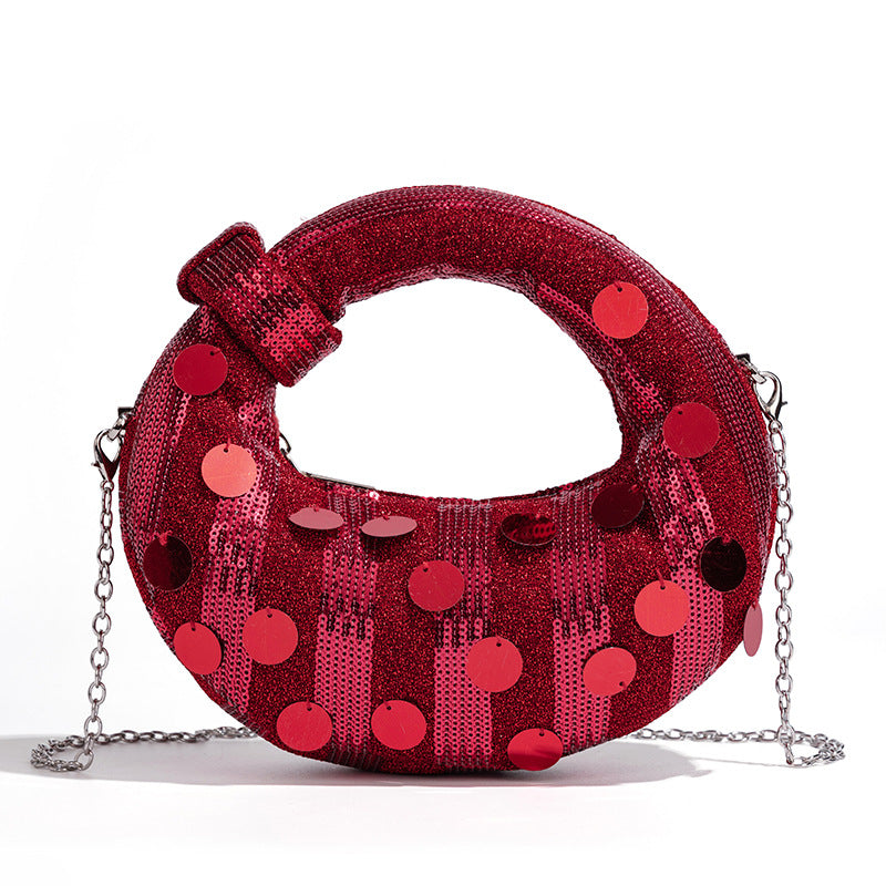 Chic Rhinestone-Embellished Handbag LoungeYard — product view 3