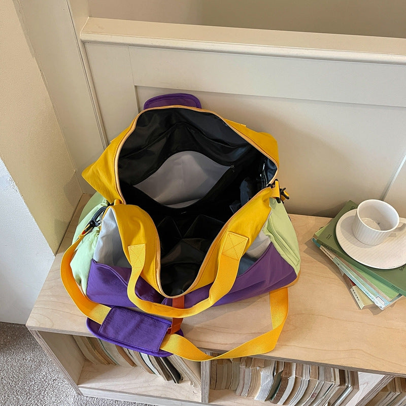 Sporty Tote Bag With Modern Design And Multiple Compartments LoungeYard — product view 3