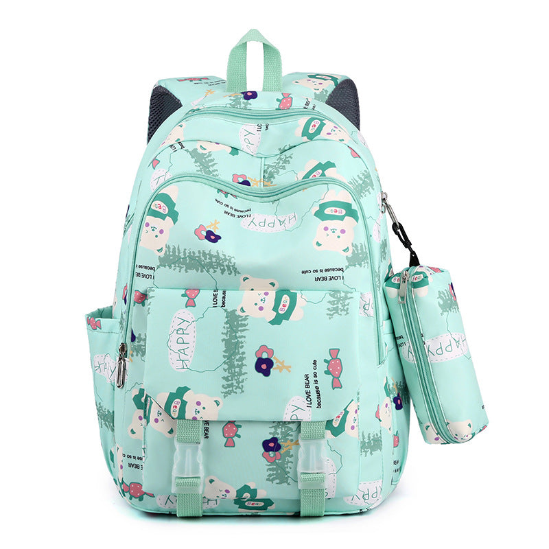 Playful Graphic Print Backpack — product view 3