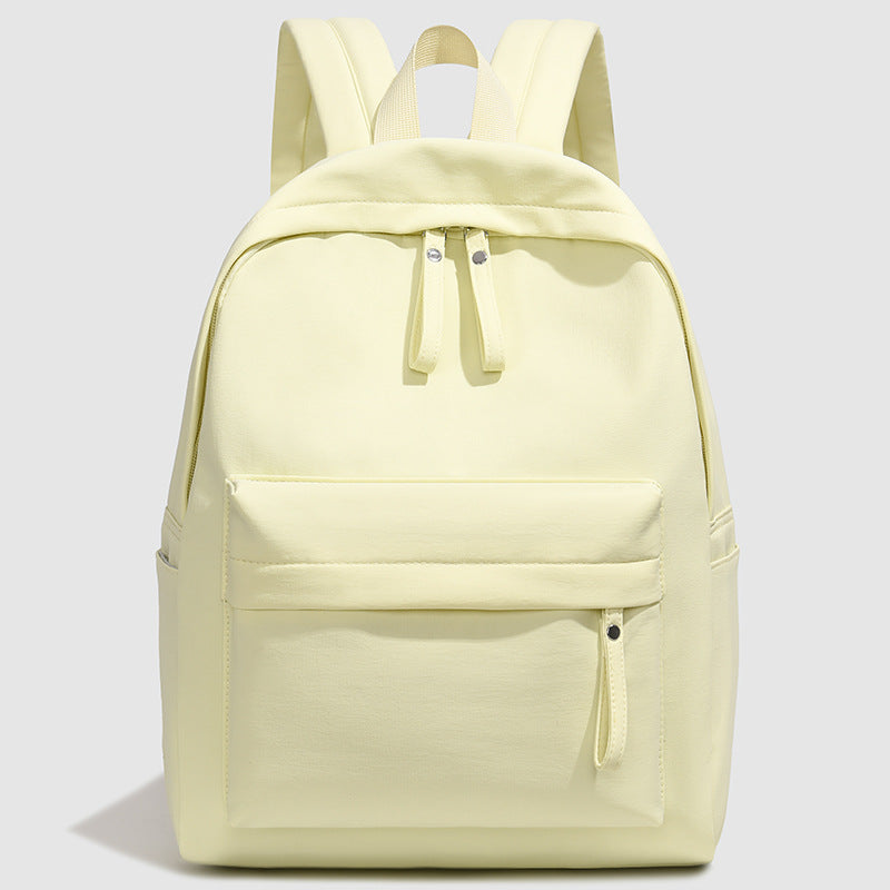 Premium Leather Backpack LoungeYard — product view 3