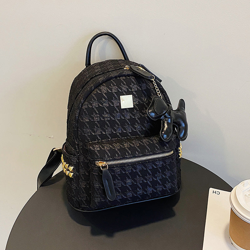 Textured Mini Backpack LoungeYard — product view 7