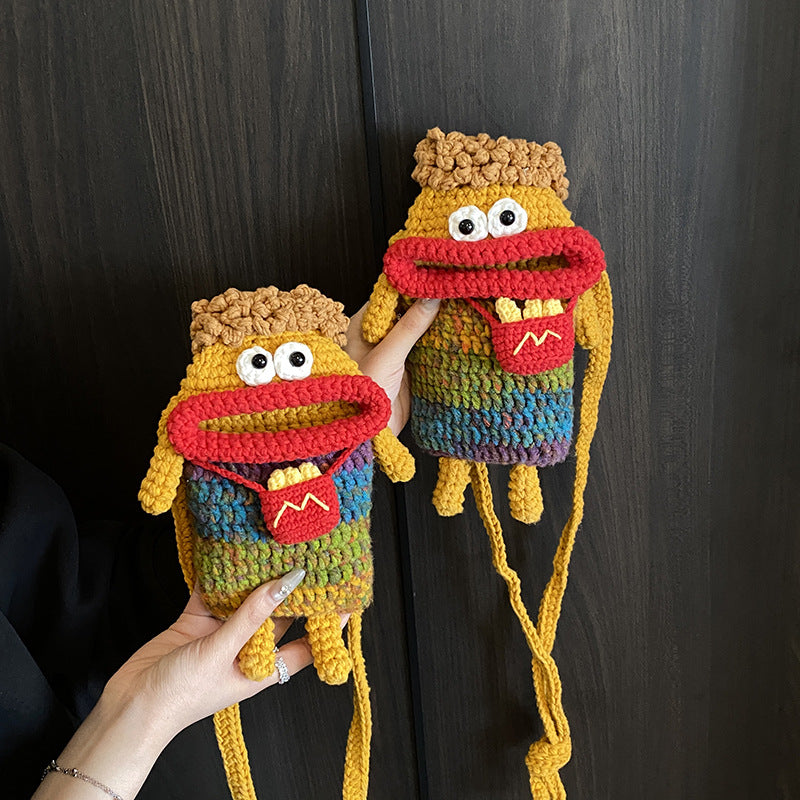 Fun Character Plush Backpack — product view 1