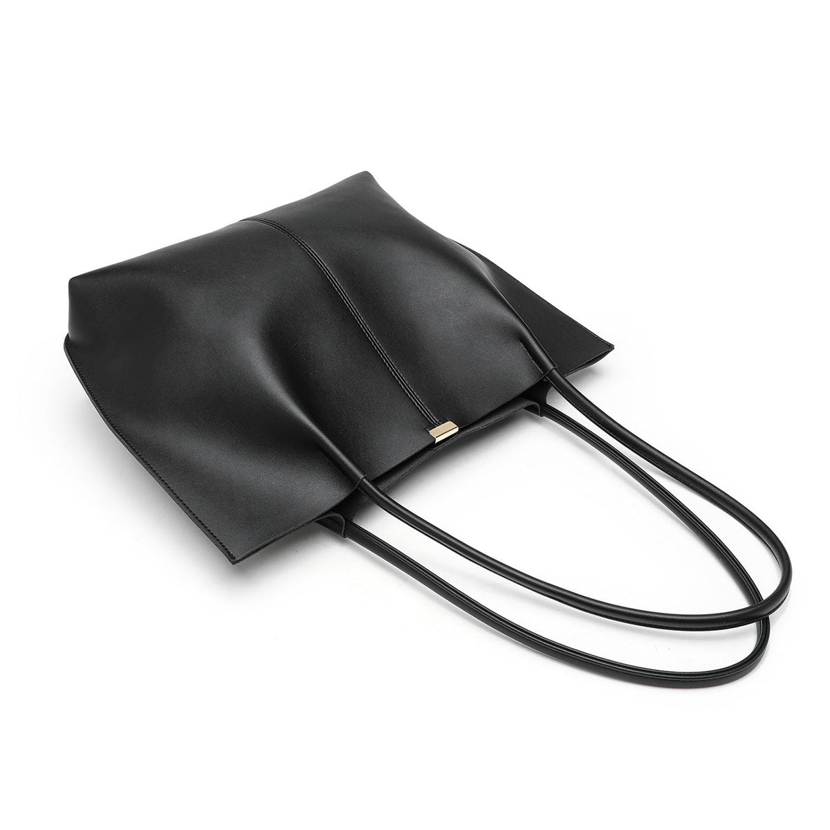 Stylish Leather Tote Bag LoungeYard — product view 4