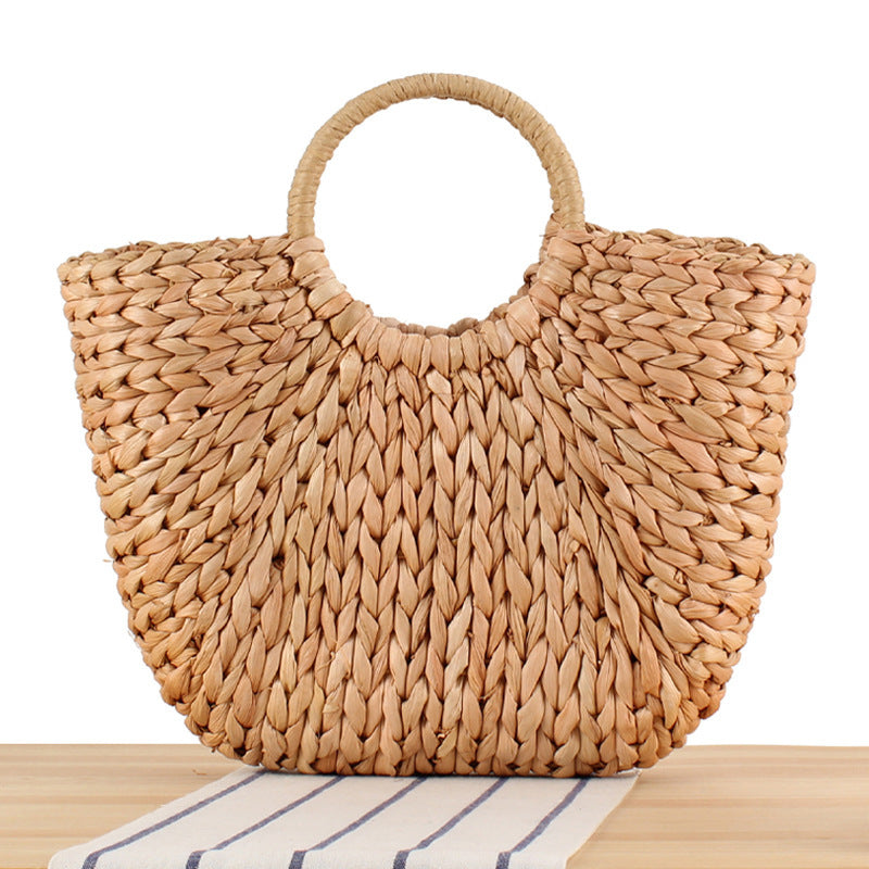 Braided Tote Bag with Unique Design LoungeYard — product view 5