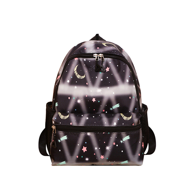 Cute Animal-Print School Backpack LoungeYard — product view 1