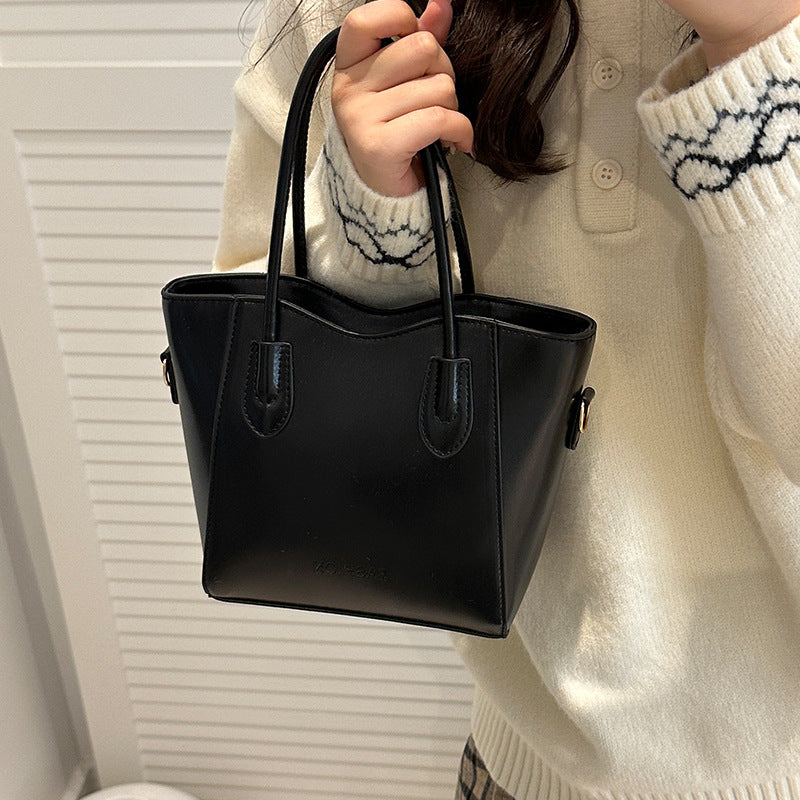 Luxurious Structured Handheld Satchel — product view 1