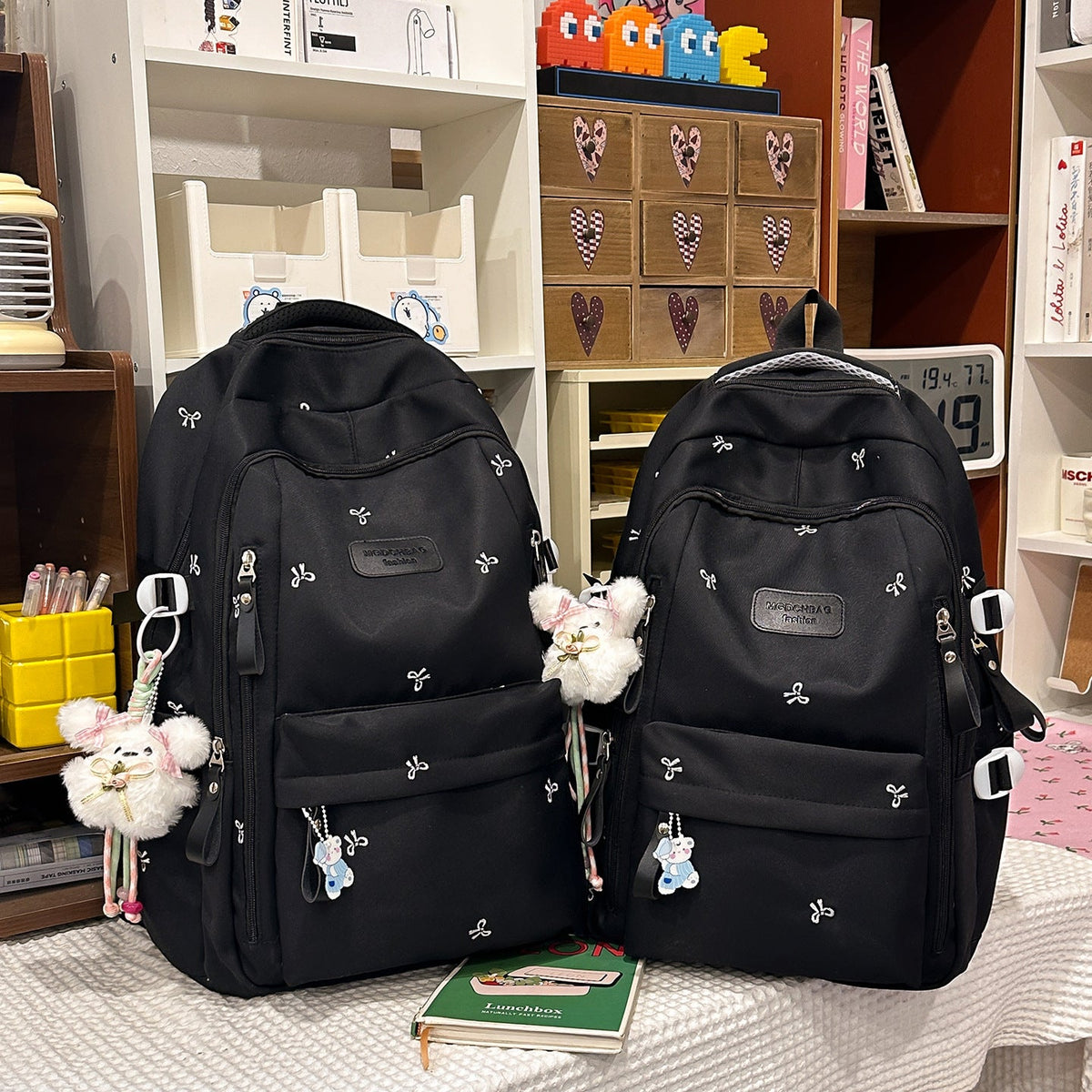 Multi-Functional Stylish Backpack with Hang Tags LoungeYard — product view 2